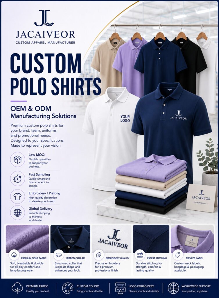 custom polo shirts