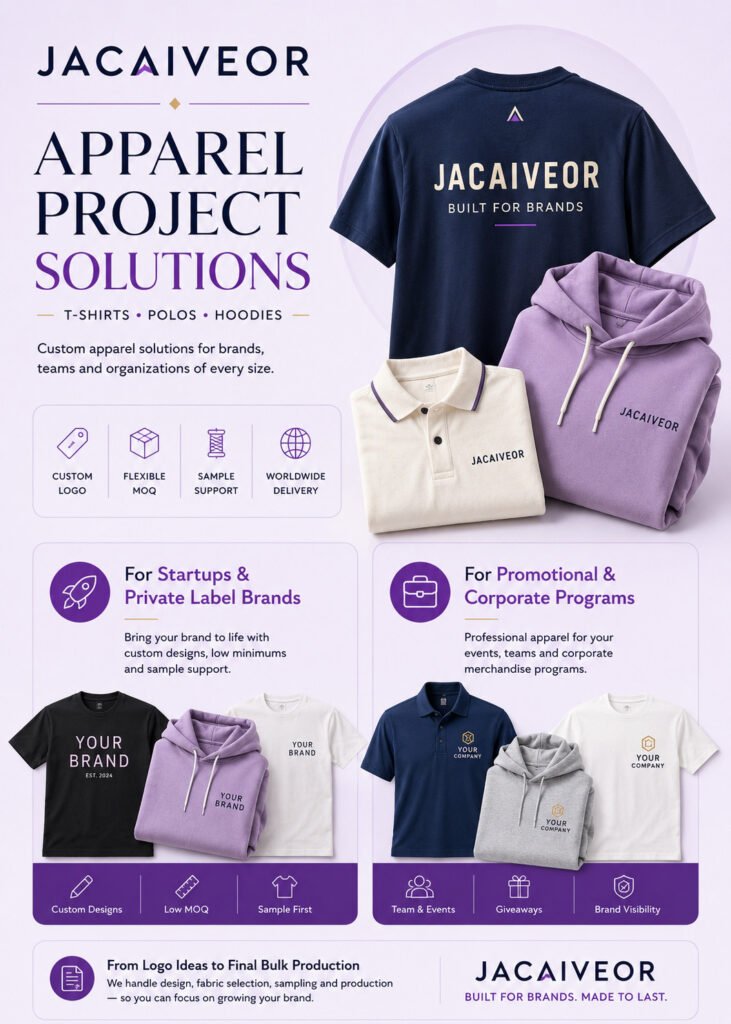 solutions for different apparel