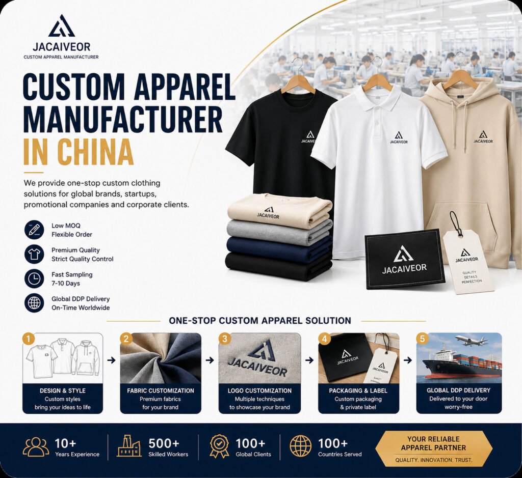 Custom Apparel Manufacturer in China