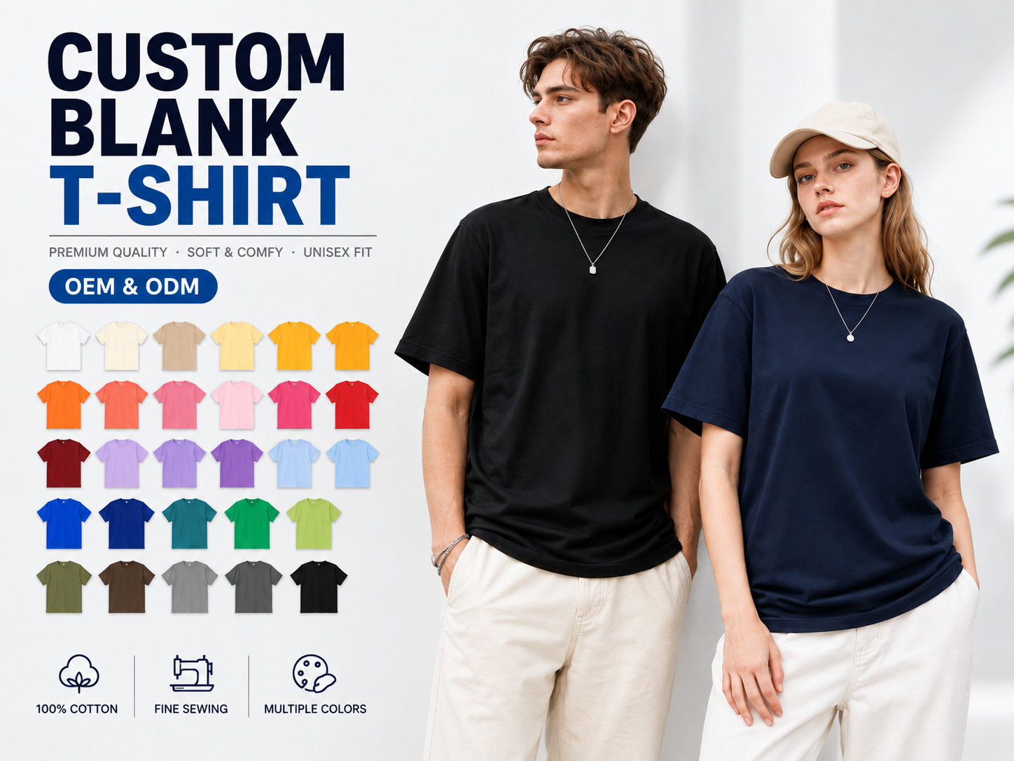 custom logo blank oversized t shirt heavyweight combed cotton men clothes